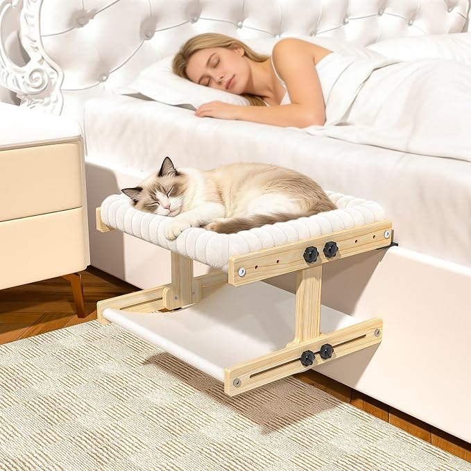 Cat Perch for Window XiaZ Cats Hammock Indoor Cat Bed for Window Adjustable - Image 9