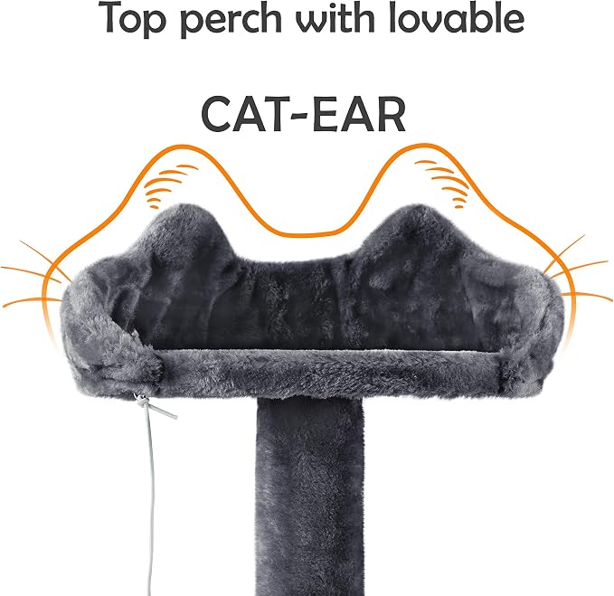 Yaheetech 62in Cat Tree Cat Tower - Image 7