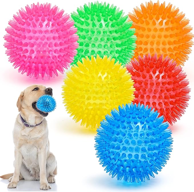 VITEVER 3.5” Squeaky Dog Toy Balls Puppy Chew Toys by VITEVER