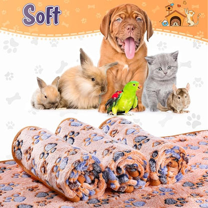 Tatuo 4 Pcs Dog Blanket for Pet Cat Blankets Indoor Puppy Teething Stuff Toys - Image 4