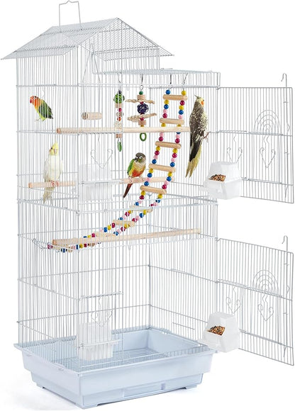 Yaheetech 39-inch Roof Top Medium Parakeet Bird Cages by Yaheetech