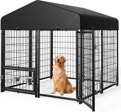 Sino Luban Outdoor Dog Kennel Outside Run by SINOLUBAN