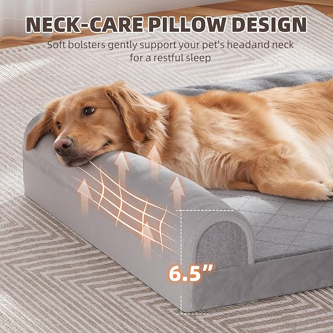 Simple Trending Orthopedic Dog Beds Large Sized, Dog Couch Sofa Bed - Image 5