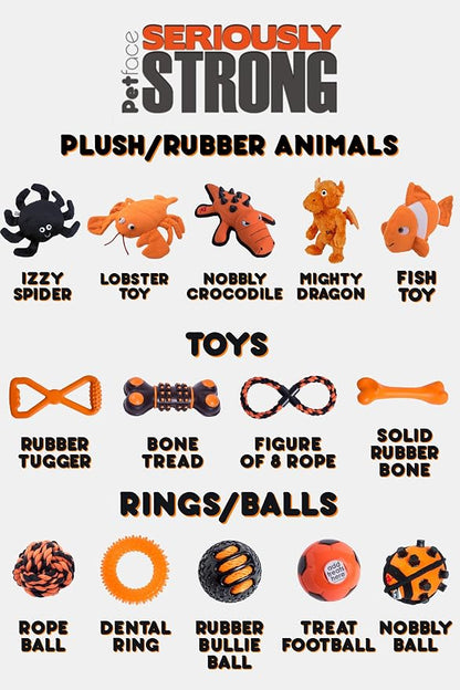 Petface Seriously Strong Rubber Teething Dog Chew - Image 6