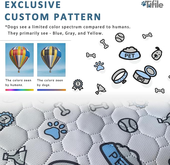 Washable Pee Pads for Dogs, 2 Pack Reusable Puppy Pads, Absorbent Whelping - Image 4