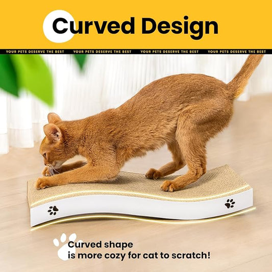 Cat Scratcher, Durable Scratch Pad, Corrugated Cardboard Scratching Board - Image 2