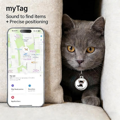 GPS Pet Tracker with Apple Find My Network, Android Compatibility, Real-Time - Image 3