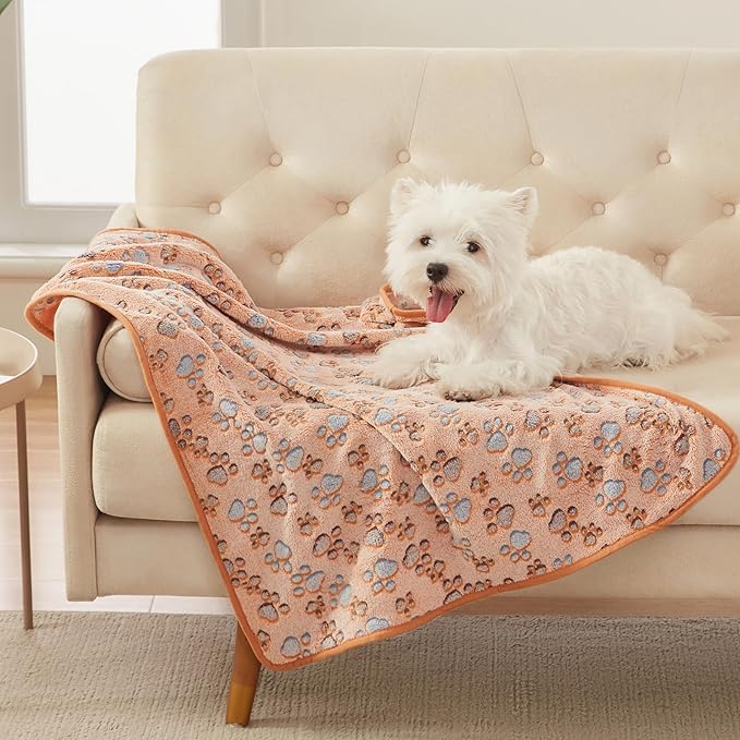 Luciphia 1 Pack 3 Blankets Super Soft Fluffy Premium Fleece Pet Blanket Flannel - Image 3