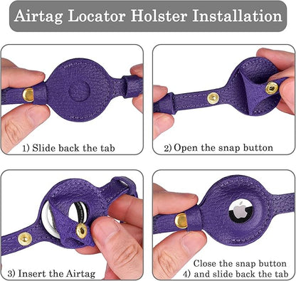 OOPSDOGGY Leather AirTag Cat Collar - Image 5