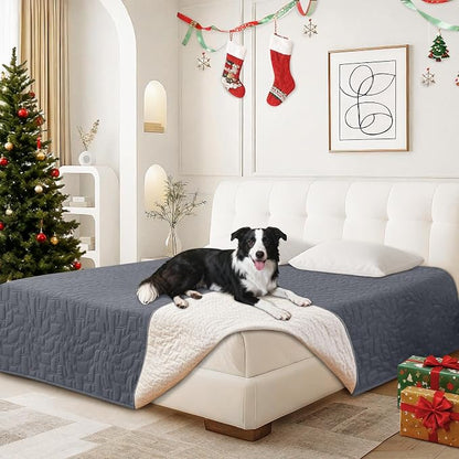 Waterproof Dog Bed Cover Pet Blanket, Soft Couch Cover by CYCMACOHOME