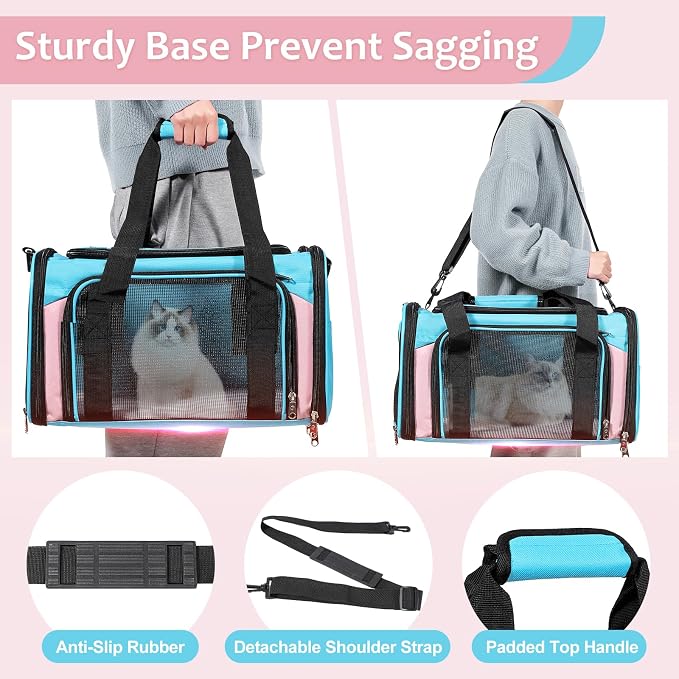 Discala Cat Dog Carrier Pet Carrier - Image 4