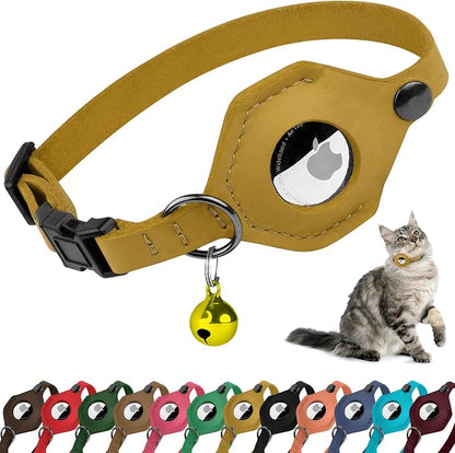 Breakaway Airtag Cat Collar by BUDKAS