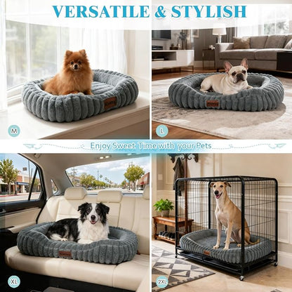 Orthopedic Dog Bed for Extra Large Dogs, Comfort-Sided Calming Pet Bed Couch - Image 8