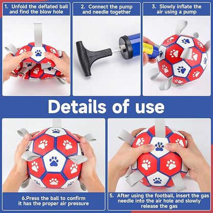 Diman Small Dog Toys Soccer Ball - Image 6