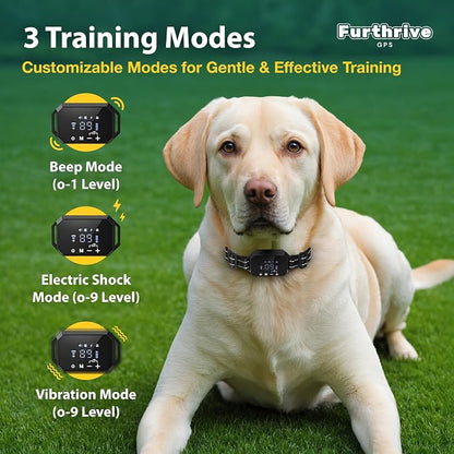 Furthrive GPS Dog Collar, Wireless Dog Fence 100–3280 ft Circular Boundary - Image 6