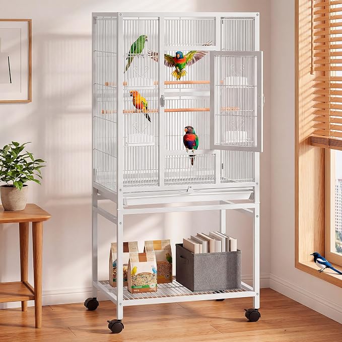 YITAHOME 53.9 inches Metal Bird Cage by YITAHOME