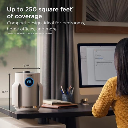 Shark Air Purifier for Home, NeverChange Compact Pro, for Bedroom, Home Office - Image 9