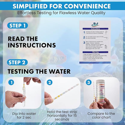 10 in 1 - Aquarium Test Strips | 100 Fast & Accurate Strips | Fish Tank - Image 5
