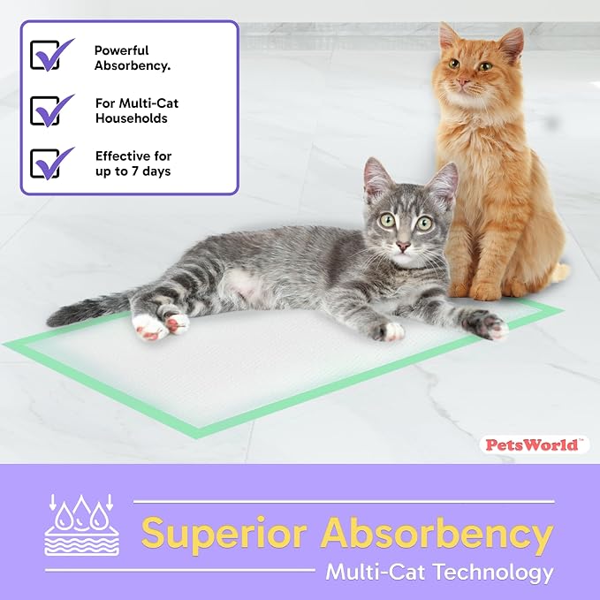 PETSWORLD Multi Cat Pad Refills - Image 5