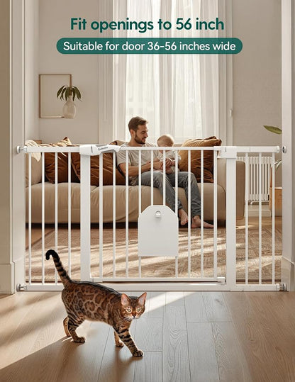 Babelio 36-56" Extra Wide Auto Close Baby Gate - Image 8