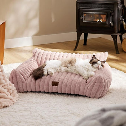 Bedsure ComfyFleece™ Cute Cat Couch - Image 8