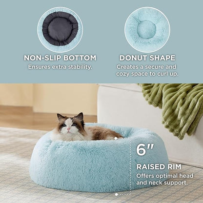 Bedsure Calming Cat Beds for Indoor Cats - Image 2