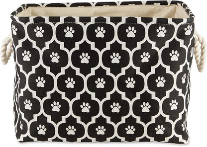 Bone Dry Pet Storage Collection Lattice Paw Print, Small Rectangle - Image 4