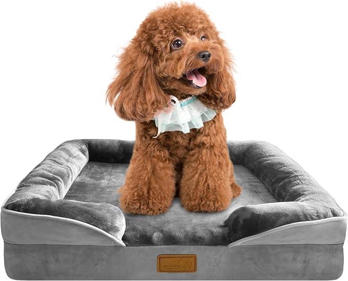 Orthopedic Dog Bed with Sides by Spotted+Play