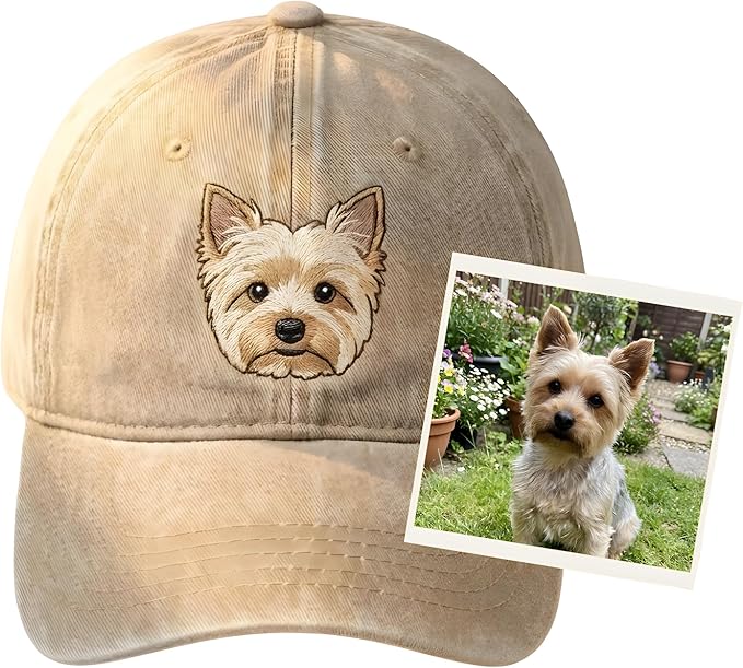 Custom Pet Embroidered Hat by SweePep
