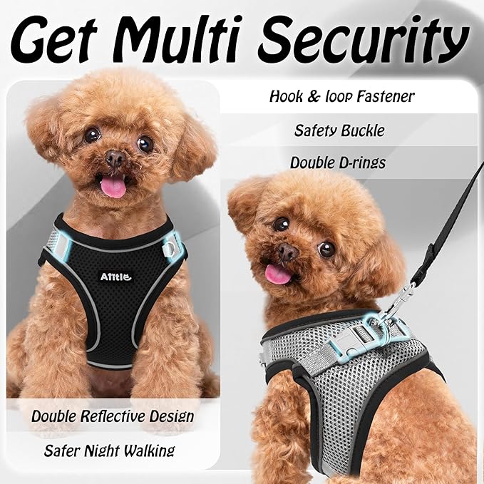 AIITLE Comfortable Dog Harness and Leash Set - Image 7