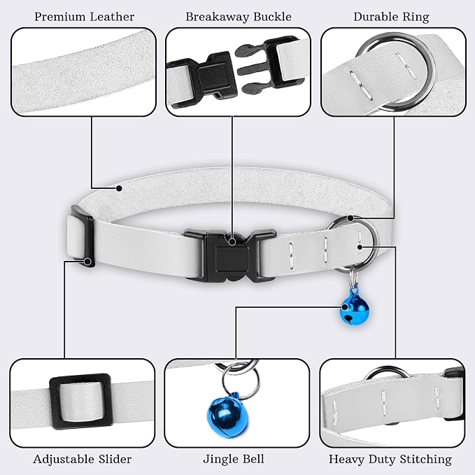 Breakaway Cat Collar with Bell - Image 5
