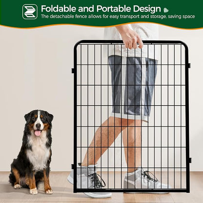 Yaheetech Dog Playpen Outdoor, 40 inch 24 Panels Dog Pen Indoor Heavy Duty - Image 9