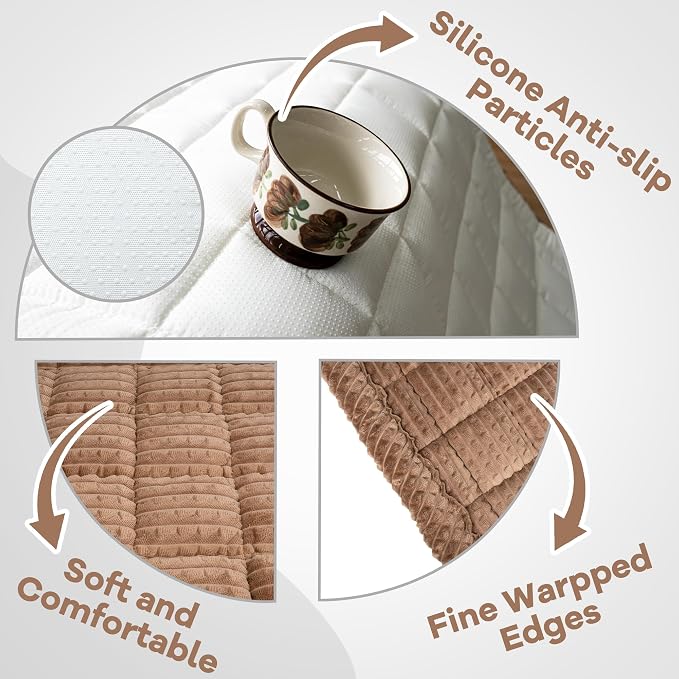 Washable Dog Couch Cover Protector, Non Slip Dog Bed Mat Machine Washable Large - Image 3