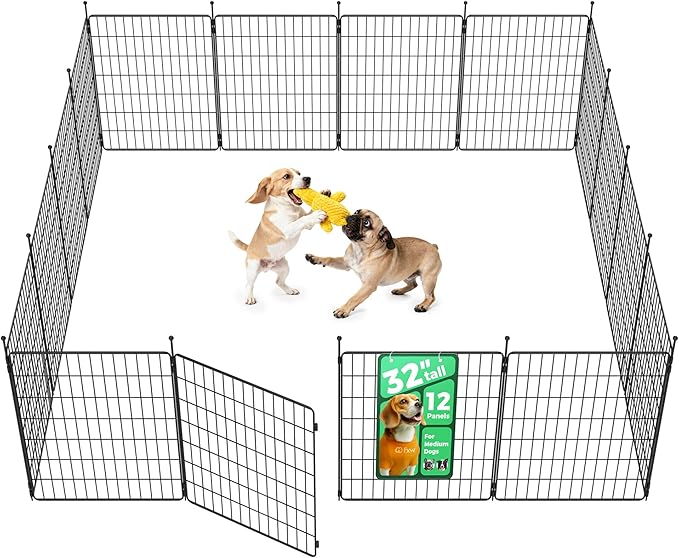 FXW MiniPaws Unleashed Dog Playpen, Expandable & Portable Design by FXW
