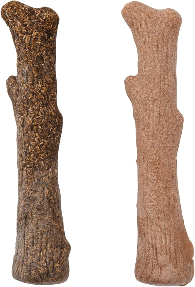 Outward Hound Pupstages Dogwood Calming Dog Chew Toy – Real-Wood Blend by WholesomePride