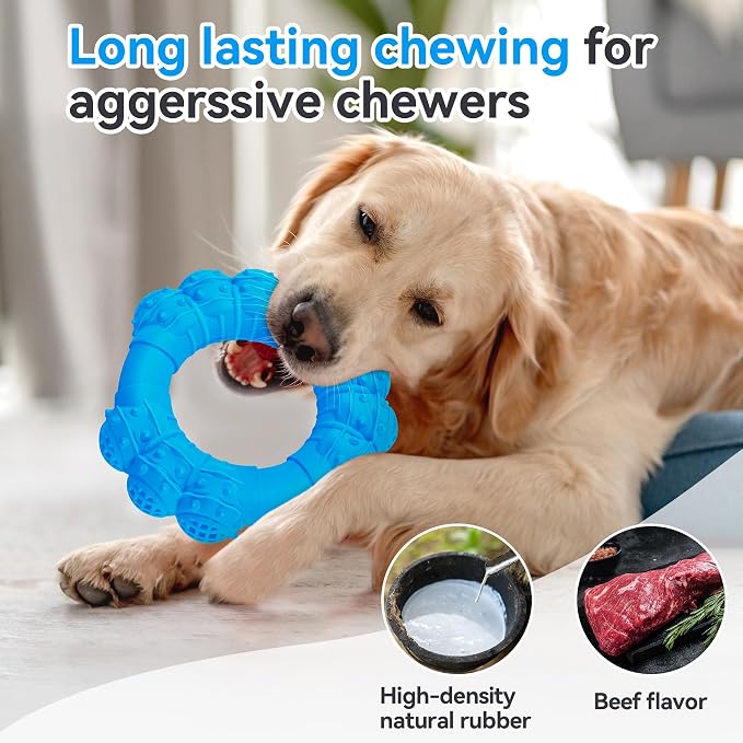 Indestructible Dog Chew Ring Toys - Image 3