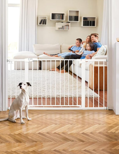 Babelio 36-57" Extra Wide Baby/Dog Gate, Auto Close - Image 2