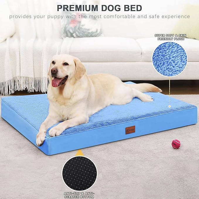 MIHIKK Waterproof Dog Bed Medium Size Dog Orthopedic Pet Beds - Image 4