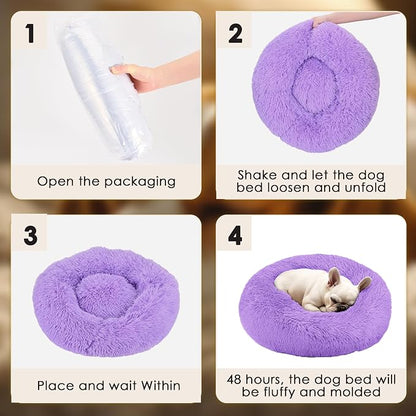 Extra Large Dog Beds, 36 Inch Human Dog Anxiety Relief Comfort Bed, - Image 6