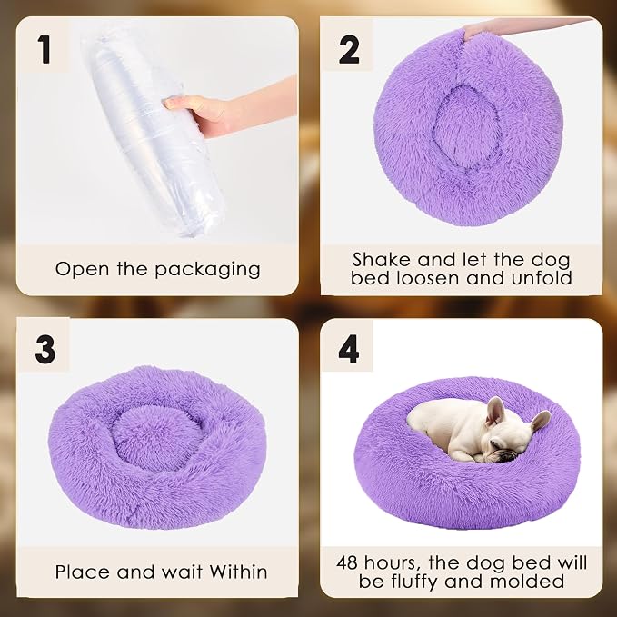 Hoewina Dog & Cat Bed, 20in Cat Beds - Image 6