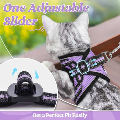 rabbitgoo Cat Harness and Leash Set - Image 6