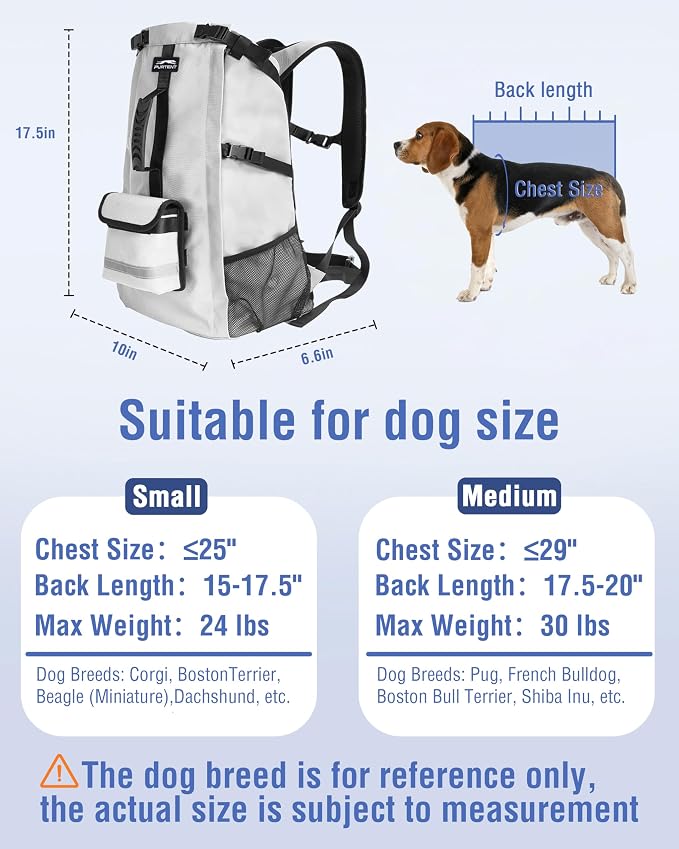 Dog Backpack for Small & Medium Dogs – 4-Layer Safety Pet Carrier - Image 5