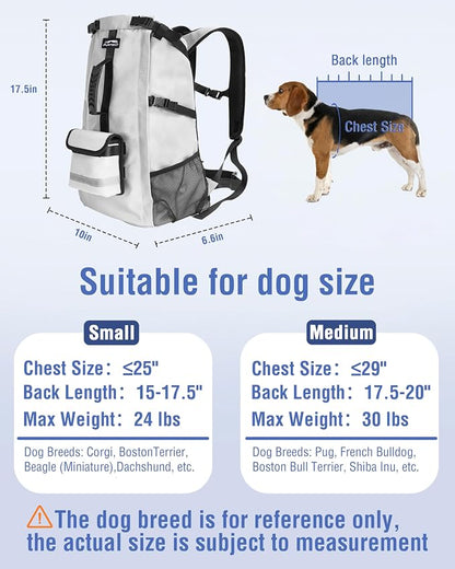 Dog Backpack for Small & Medium Dogs – 4-Layer Safety Pet Carrier - Image 5
