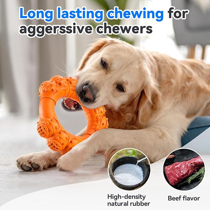 Indestructible Dog Chew Ring Toys - Image 3