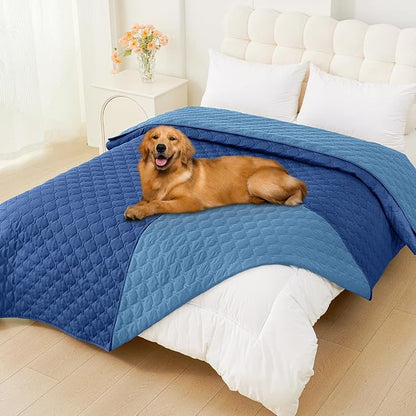 Smiry Waterproof Dog Bed Cover Blanket, Soft Reversible Pet Blanket, Washable by Smiry