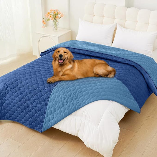 Smiry Waterproof Dog Bed Cover Blanket, Soft Reversible Pet Blanket, Washable by Smiry