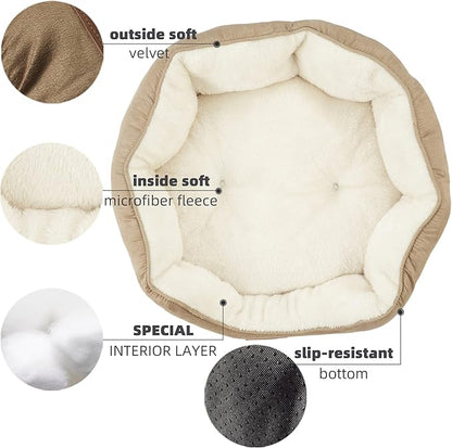 Asvin Small Dog Bed for Small Dogs, Cat Beds for Indoor Cats, Pet Bed for Puppy - Image 4
