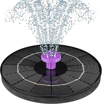 3.5W Solar Bird Bath Fountain Pump, Solar Powered Water Pump, Outdoor Water by SEIRMEP