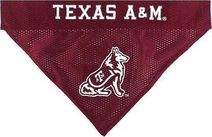 Pets First Collegiate Pet Accessories, Reversible Bandana, Texas A&M Aggies - Image 3