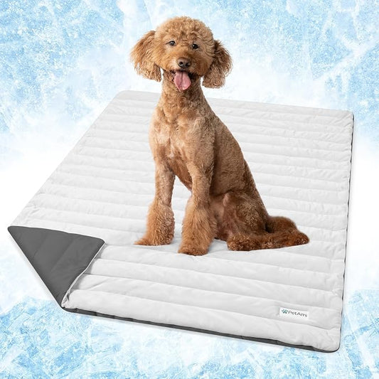 PetAmi Cooling Mat for Dog, Premium Pet Cooling Blanket for Crate Kennel by PetAmi